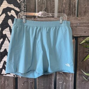 The North Face Women's Blue Athletic Shorts- NWT $50